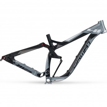 Рама FORMAT 27,5" 4112 рост M, 2017-2018, черный/серый матовый Рама FORMAT 27,5" 4112 рост M, 2017-2018, черный/серый матовый